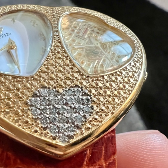 Ladies Aqua Master Heart Watch - Picture 2 of 7